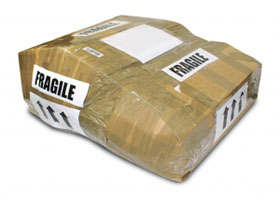 fragile package